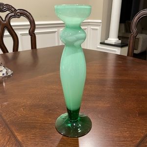 Brand New Orrefors Green Glass